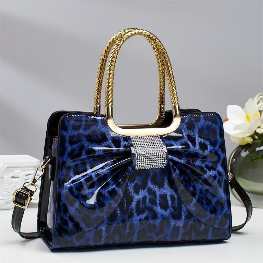 Fashionable Faux Leather Handbag With Chain Strap And Security Lock For Womens Everyday