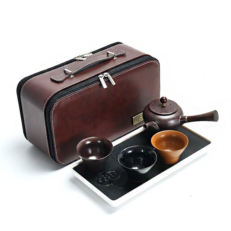 Chaxun Portable Ceramic Travel Tea Set