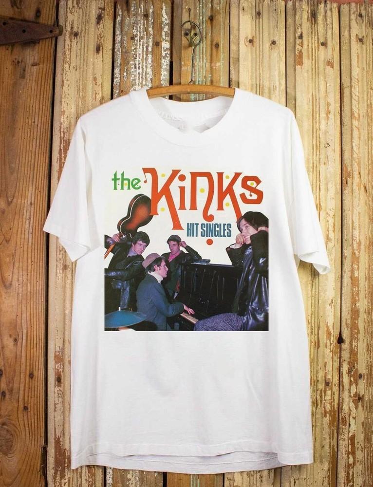 The Kinks Band Hit Singles Musik Geschenk Unisex T-Shirt Alle Größen S Bis 5XL NI907 Unisex T-Shirt