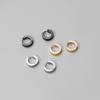 Trendy Unisex Stainless Steel Round Ear Cuff Earrings