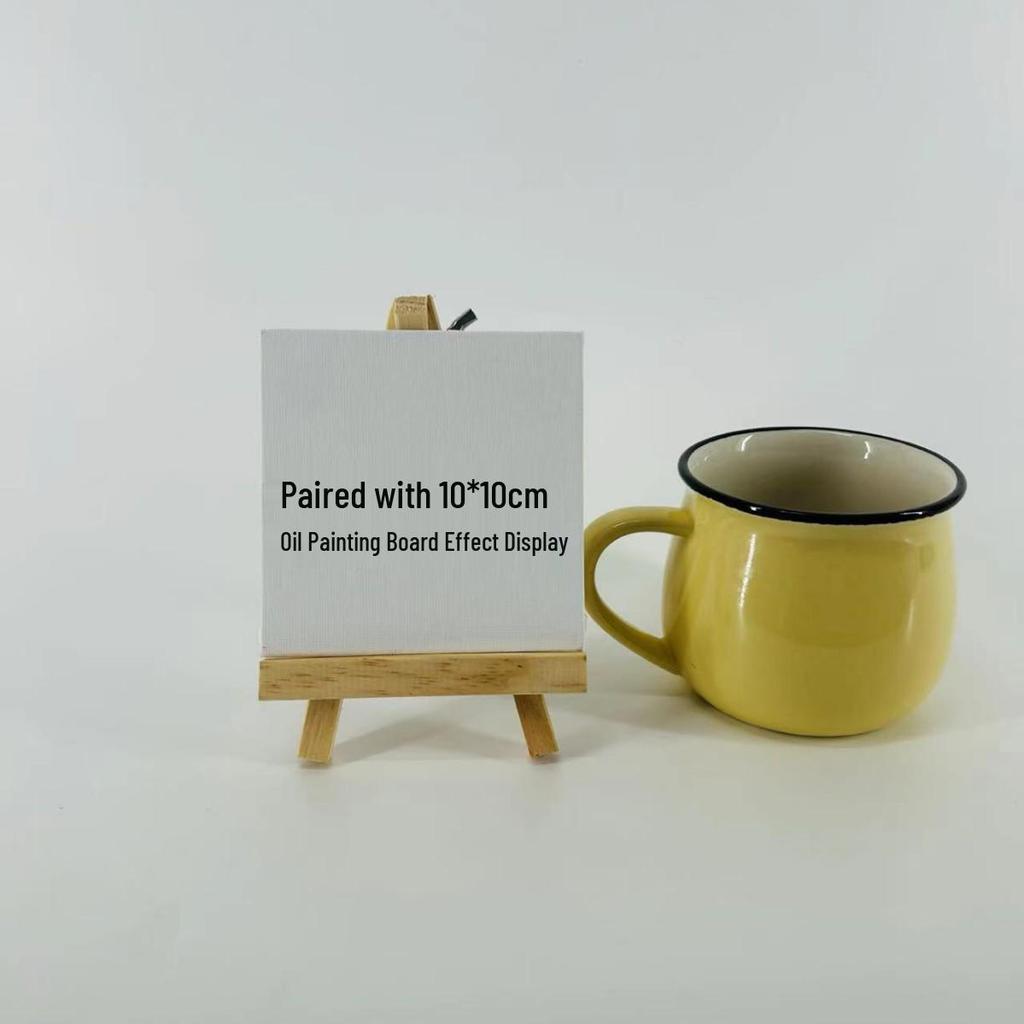 Pine Wood Triangle Easel & Desktop Holder for Paintings, Phones, and Tablets