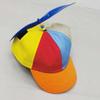 Rainbow Helicopter Top Hat Colorful Dog Sun Hat Dog Propeller Hat  Small Medium Large Dogs Cat