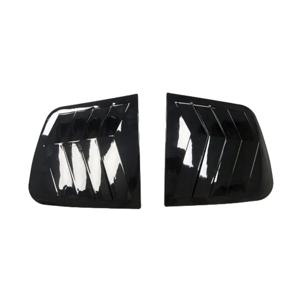 

For Kia Sportage KX5 2016-2019 Car Rear Louver Window Side Shutter Cover Trim Sticker Vent Scoop ABS Carbon Fiber Accessories