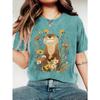Women's Summer Clothing Printed Round Neck One-piece Summer Short Sleeved T-shirt