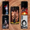 First B-Blood John Rambo Phone Case for Samsung S Series S21 S22 S23 S24 S25 FE Plus Ultra TPU Soft To Skin-friendly Case