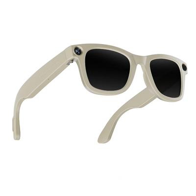 AI Smart Glasses E03: 8MP Camera, Video & Audio Recording, Music Playback, Real-time Translation, Photo Capture, AI Recognition, Anti-shake Feature.