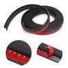 6.6ft Car Door Seal Strip Z shape EPDM Noise Insulation Weatherstrip Universal for Car