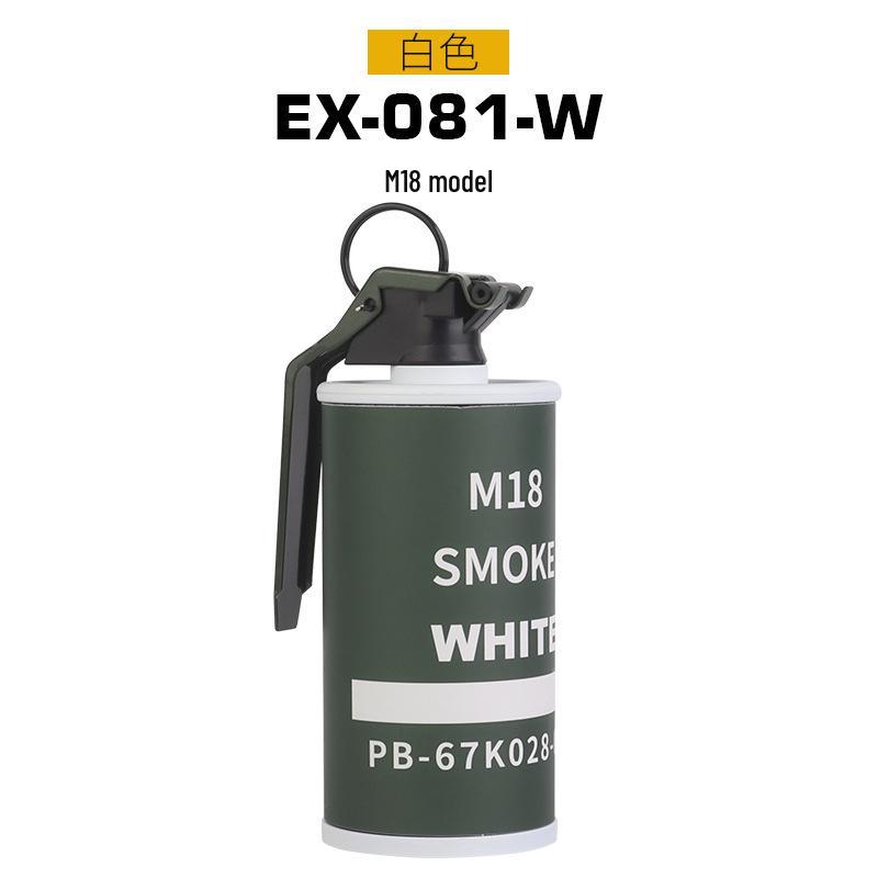 M18 Smoke Grenade Ejectable Pull Ring Prop for Cosplay & Storage