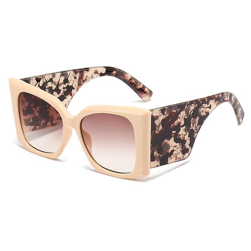 Women Oversize Square Sunglasses Men Wide Glasses Legs Travel Male Shades Female   Retro Brand Designer Luxury Uv400