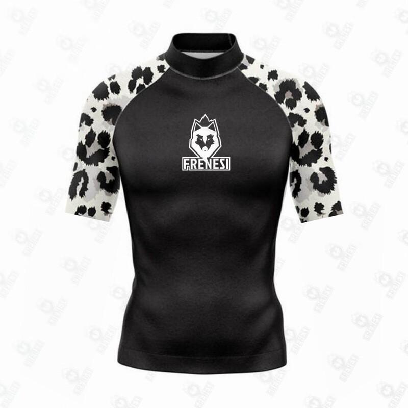 Rash Guard a Maniche Corte da Uomo con Protezione UV Costumi da Bagno Sport Acquatici Surf Subacquea Asciugatura Rapida Vestibilità a Compressione