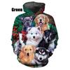 New Fashion Hot Sale 3D Cute Dog Pattern Hoodie Sweatshirts Men Women Tops Casual Long Sleeve Pullover Print Streetwear Hoodies