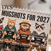 Office And Home Decor 2027 Funny Cat Wall Calendar for Office, Large Print Monthly Planner with Mounted Hanging 12 Unique Cute Photos, Thick