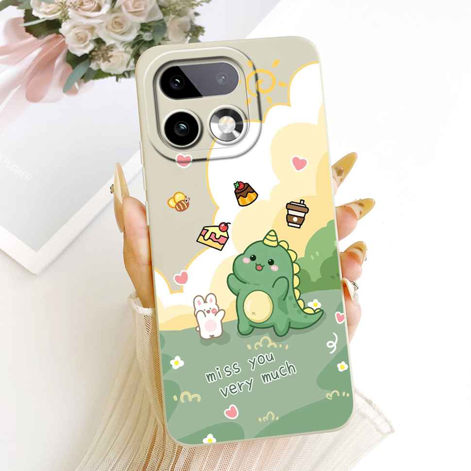 For Realme 16 Pro 5G RMX5121 6.78" Case Cartoon Animals Silicone Back Cover For Realme 16Pro 16 PRO RMX5120 Bumper Phone Cases