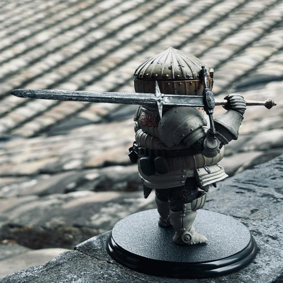 Siegmeyer Of Catarina Figure DARK SOULS Catalina Knight Siegmeyer Cartoon Game Q Version Model Decoration Birthday Gifts