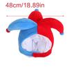 Personality Accessory Hat Artistic Youth Hats Simple Street Hat Plush  Clowns Hats for Halloween Costume