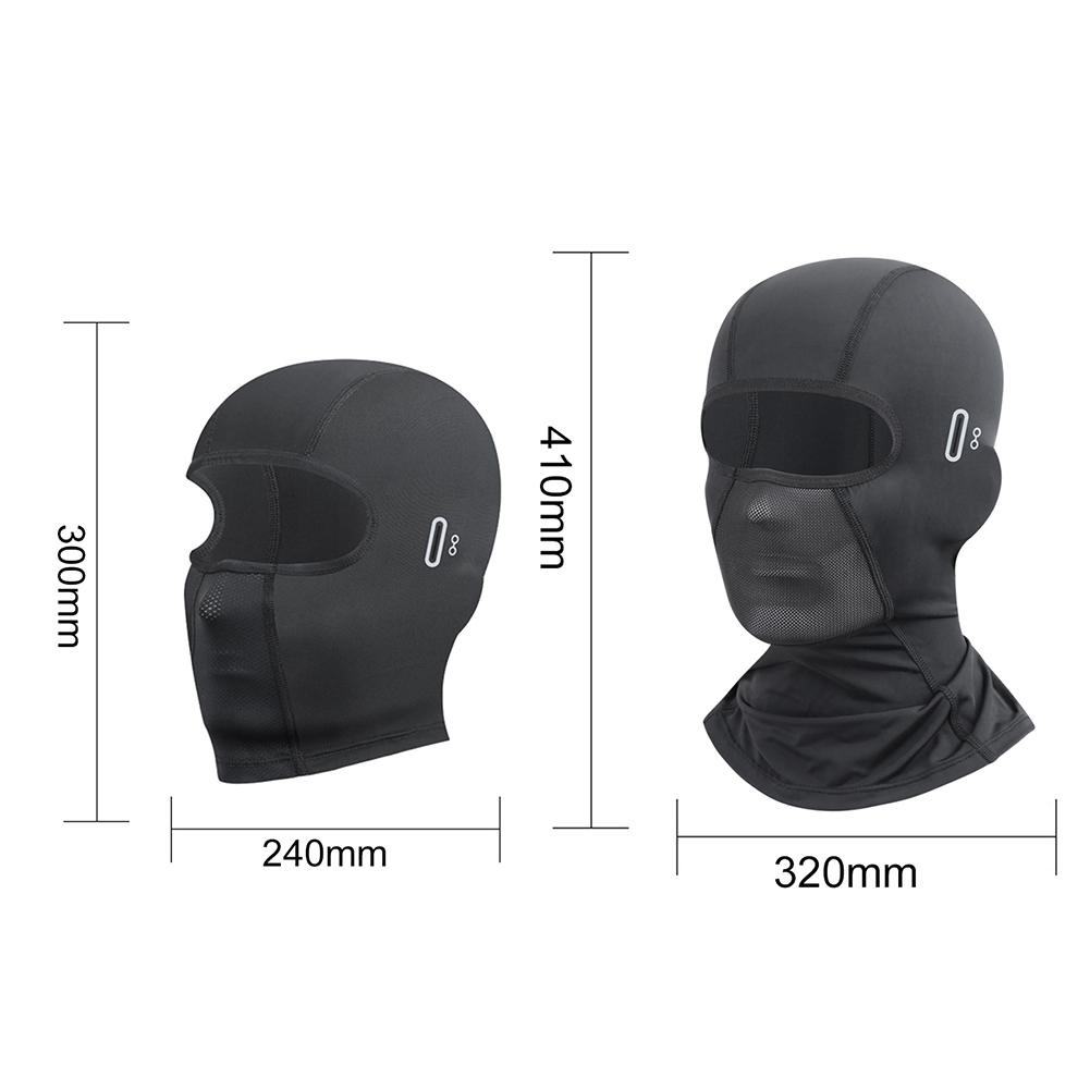 Motorrad-Sturmhaube Sommer Kühlmaske Herren Sonnenschutz UV-Schutz Outdoor Angeln Radfahren Atmungsaktiv Schnelltrocknend Vollgesichtsmaske