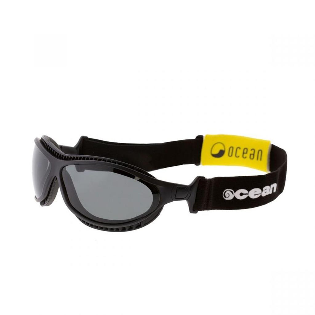 Ocean Tierra de Fuego Floating Zeiss Goggle UV Recycled Matte Black Smoke Sunglasses, Lenses, Shape, Protection, Materials, (Polarized Lenses),
