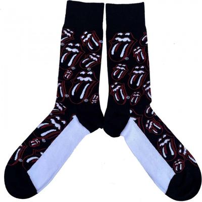 The Rolling Stones Unisex-Erwachsene Outline Tongues Söckchen