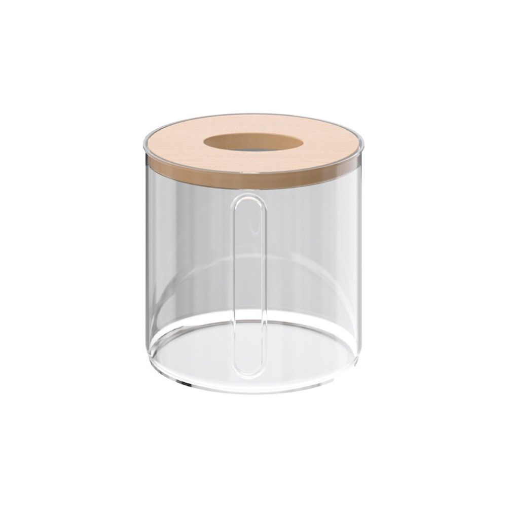 Simple Storage Box Tissue Boxs Toilet Paper Roll Storage Desktop Paper Box