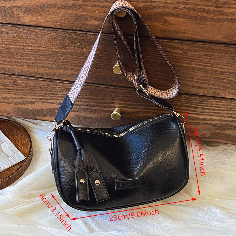 Vintage Small Messenger Bags For Women Simple Pu Leather Ladies Pillow Shoulder Bag Fashion Female Purse Handbags Crossbody Bag