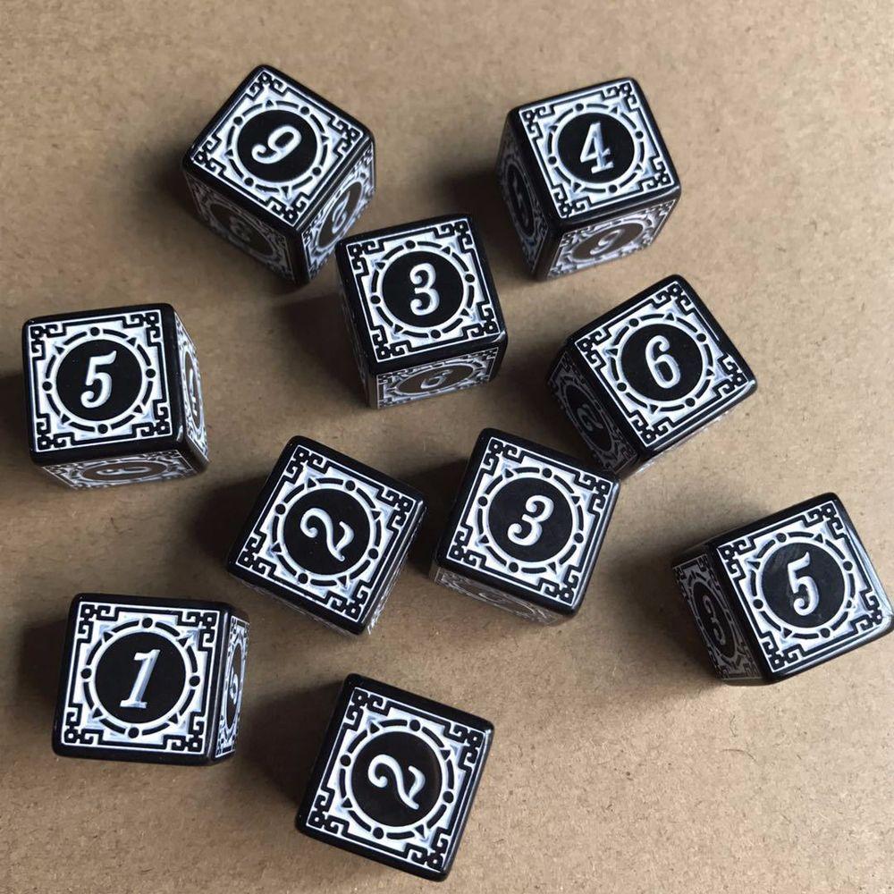 Toys D6 Table game Polyhedral Multi Sided Acrylic Dices