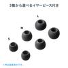 Sanwa Supply Stereo Earphones (Black) MM-HP119BK
