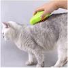Spazzola a vapore per cani e gatti Spazzola a vapore Spruzzatore elettrico per massaggi Strumento per toelettatura di animali domestici Spargimento 3 in 1 Spray elettrici Pettini per massaggio
