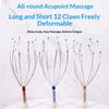 1Pcs Rubbing Scalp Relaxation Relief Body Massager Octopus Head Massager Scratcher Relieves Tension Health Care Tools