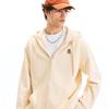Fingercroxx Herren Locker Geschnittene Kapuzen-Strickjacke