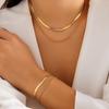 Double Snake Bone Jewellery Necklaces Women Hundreds Of Fine Chain Jumper Chain Hip Hop Set Necklace Jewellery