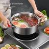 ZISIZ 304 Edelstahl Suppentopf