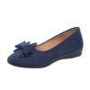 Spring New Pointed Women's Shoes Large Size Shallow Mouth Bevel Heel Single Shoes Women's Doudou Shoes Sports and Leisure Shoes Women