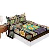 Four-Piece Mattress Set Bohemian 3D Digital Printing Kit Mattress Protective Cover