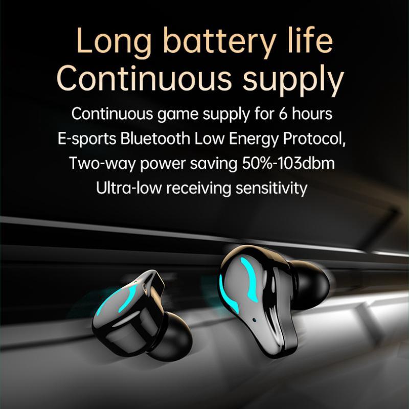 Bluetooth Ear Machine E -headset TWS Low Delayed Noise Reduction Earbuds Into Ear Movement Headphones