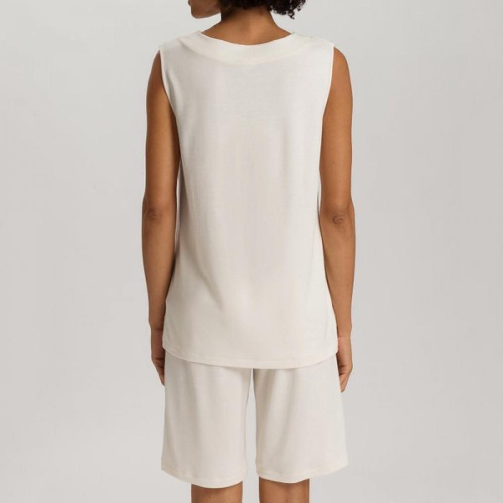 Hanro Pure Comfort Tencel Tank Top Misty White 78477