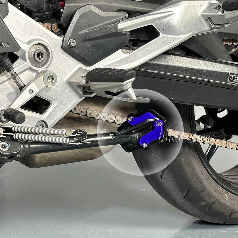 For BMW F900XR F900R F900 XR R 2020 2021 2022 2023 Motorcycle Accessories CNC Aluminum Side Stand Extended Kickstand Plate Pad