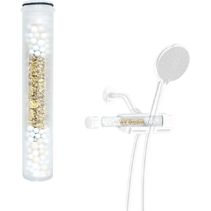 HOPOPRO Replacement Cartridge for Filtered Shower Head With Handheld Combo-SS5775, High Output Muti-Stage Shower Filter, Improves the Condition Of Pack of 1