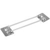 RV Shower Corner Storage Bar, Adjustable Stainless Steel Bathroom Corner Storage Bar for Camper