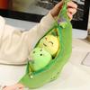 Caterpillar Simulation Pea Pod Plush Doll Lifelike Plants Kidney Bean Plush Toy  Couple gift