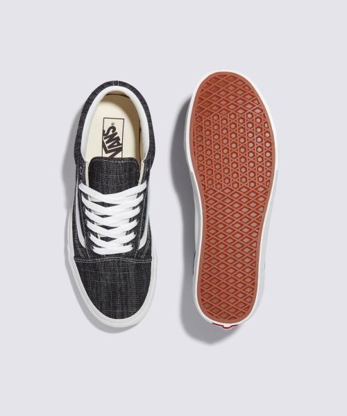 Vans Old Skool - (Threaded Denim) Black:White VN000CR5Y281