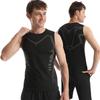 Men's Summer Sports Tight Vest Men's Fitness Quick-drying Breathable Basketball Training With Elastic Vest T-shirt
