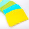 3Pcs Cream Scraper Suit DIY Kitchen Straight Arc Tooth Shape Cream Bread Cutter Plastic Cake Pasty Scraper Baking Fondant Tools