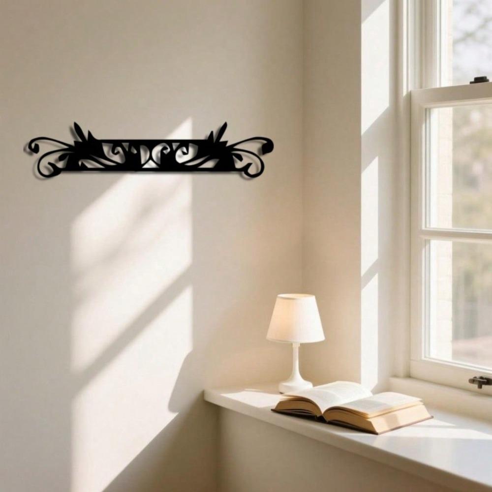 Elegant Iron Wall Art Modern Home Decor Metal Statement Piece Living Room Gift