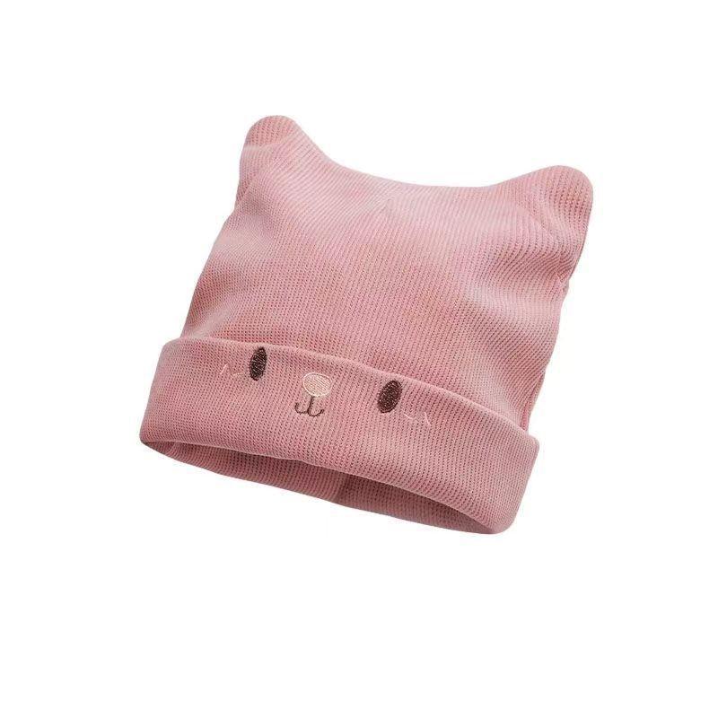 

2025 Мила шапка-біні з ведмедиком - Жіночий теплий та універсальний зимовий аксесуар