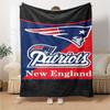 1pc Blanket - Patriot Logo Print Design,Lightweight Blanket for Sofa,Bed- Soft &Warm,Gift for All Seasons