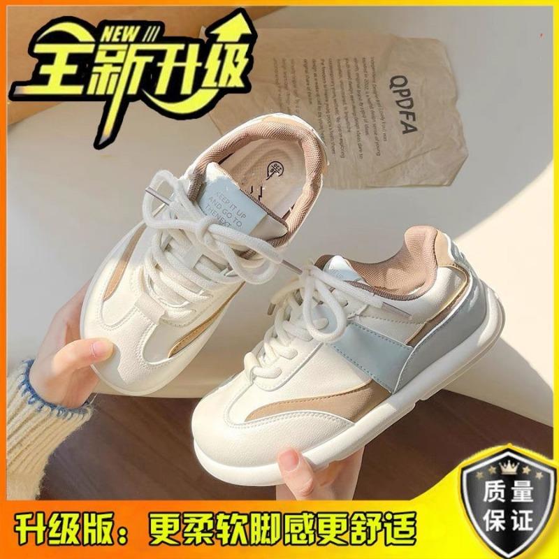 Spring little white shoes women's ugly cute big head shoes new versatile campus style sports and leisure board shoes