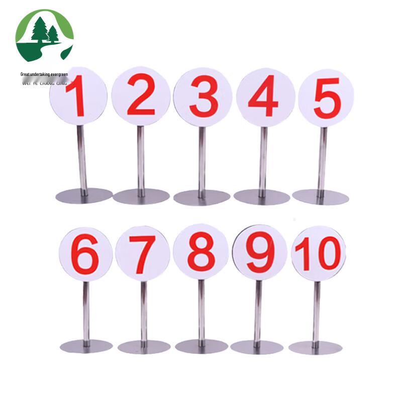 Weiye Changqing Target Range Number Plate Set