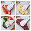 Anti Slip Barbecue Tongs Cute Little Bear Pattern 304 Stainless Steel Food Clip Salad Bread Steak Clip Kitchen Utensils