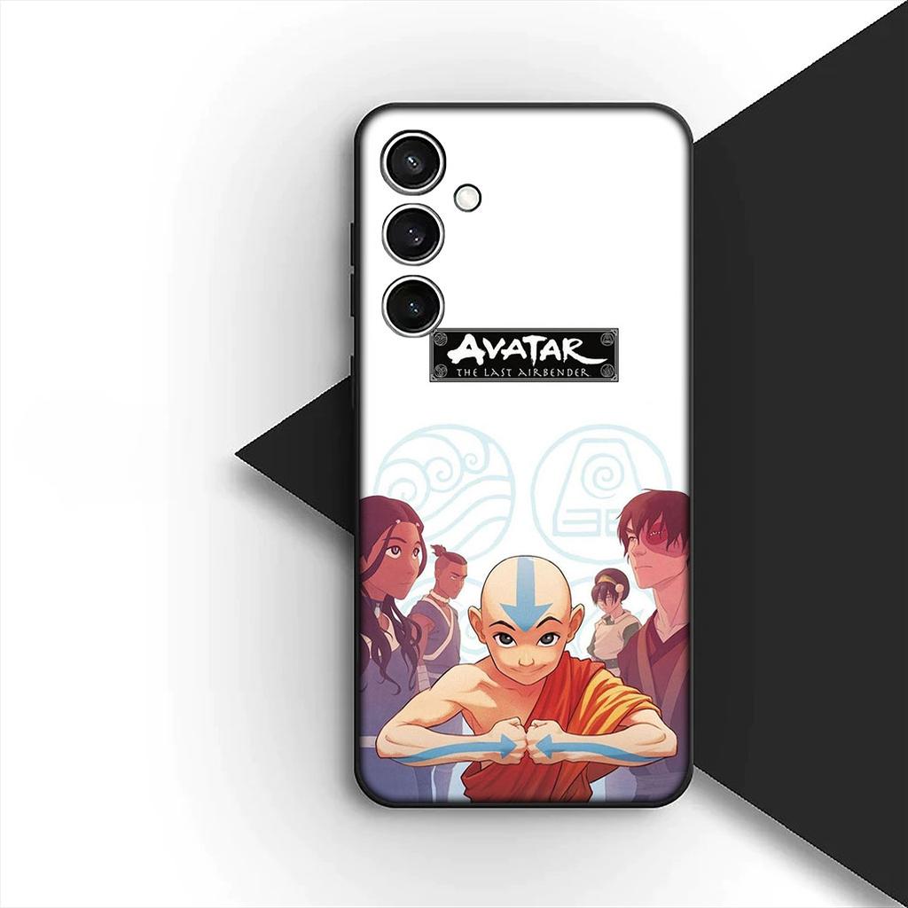 Cover for Samsung Galaxy S24 S25 S23 FE Ultra Plus S7 Edge S25+ S23+ A56 5G Casing Phone Case Aang Avatar The Last Airbender