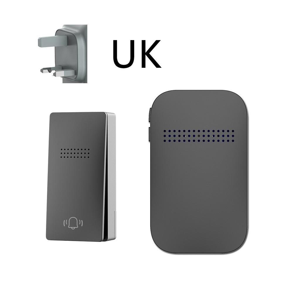 US/UK/EU Plug Electronic Doorbell 38 Songs Chime Smart Doorbell Door Bell Sets  Residential Use